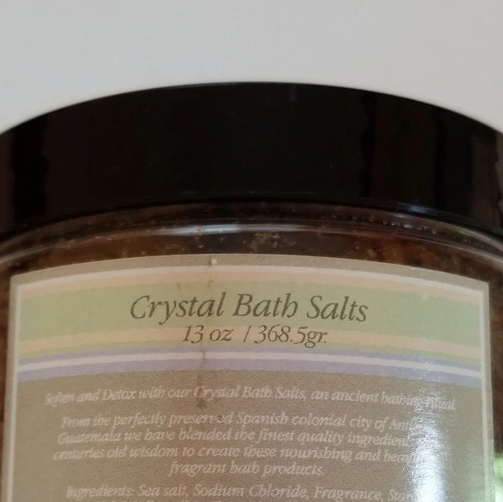 New Antigua Vanilla&Honey Crystal Bath Salts 13oz
